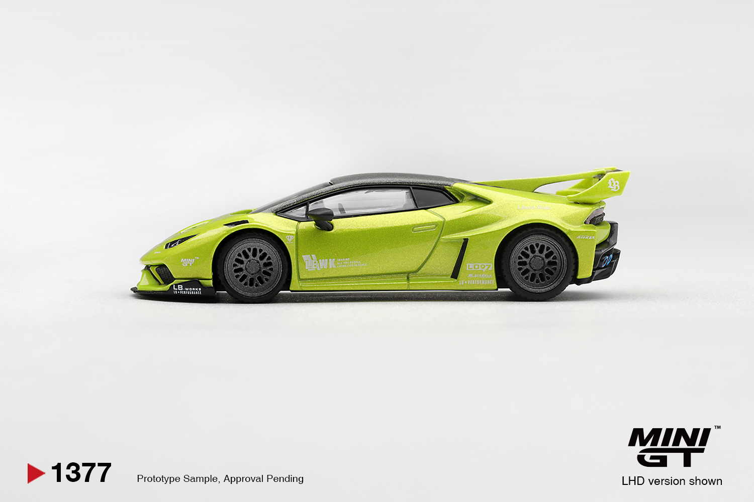 LAMBORGHINI HURACÁN LB* WORKS LIME METALLIC