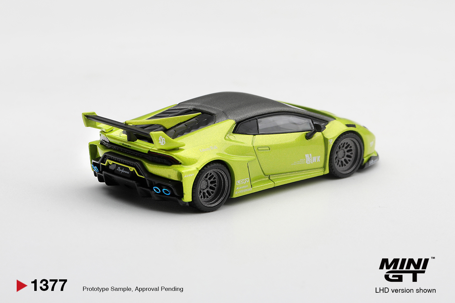 LAMBORGHINI HURACÁN LB* WORKS LIME METALLIC
